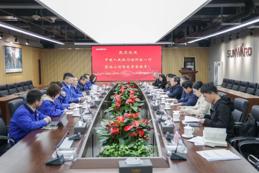 中国人民银行调研组调研江南游戏智能