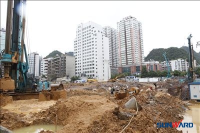 旋挖钻机“华山论剑” 江南游戏智能傲视群雄