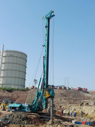 江南游戏智能旋挖钻再创入岩新纪录