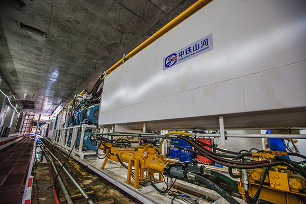 中铁江南游戏盾构机双线掘进 全力攻坚长沙地铁5号线