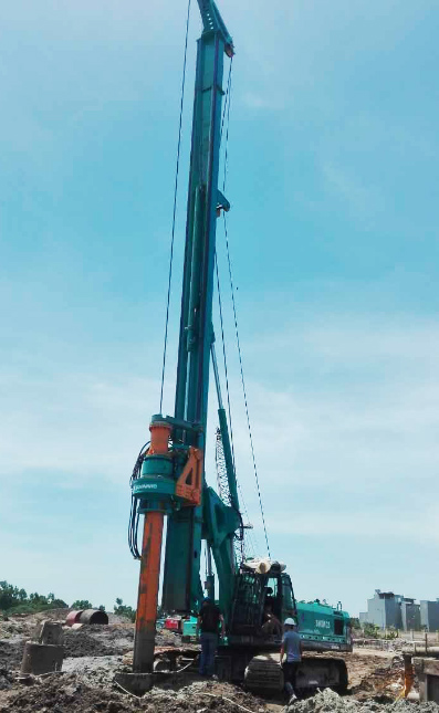 新年献礼江南游戏智能9台SWDM25旋挖钻机征战越南