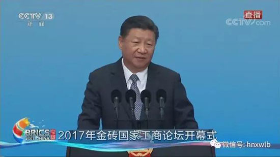 江南游戏智能董事长何清华应邀参加金砖国家工商论坛