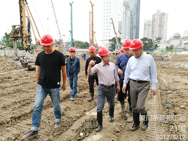 厦门项目再创入岩纪录江南游戏智能董事长何清华亲赴一线