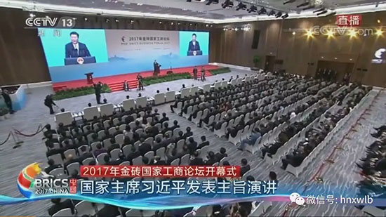 江南游戏智能董事长何清华应邀参加金砖国家工商论坛