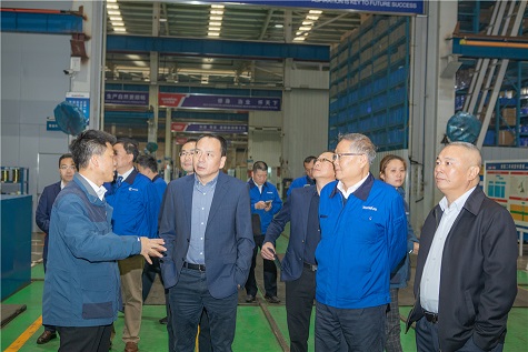 长沙轨道交通集团考察江南游戏智能