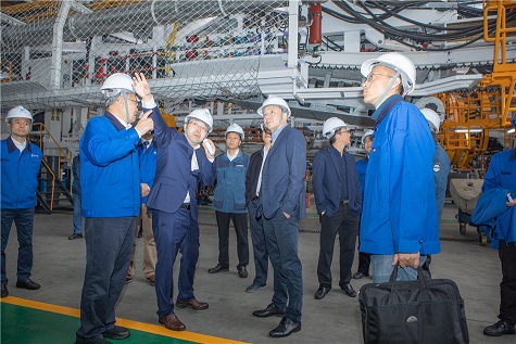 长沙轨道交通集团考察江南游戏智能