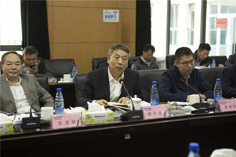 广州市国资委副主任张道泉率队考察江南游戏智能