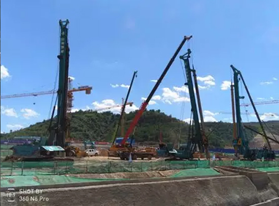 江南游戏智能旋挖钻机助力延安红色文旅建设