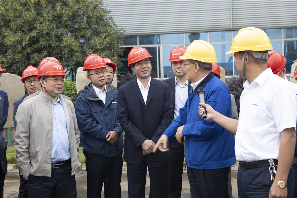 广州市国资委副主任张道泉率队考察江南游戏智能