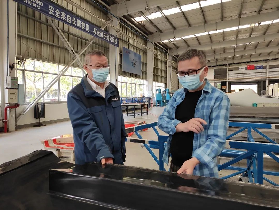 广州工控总经理张伟涛调研江南游戏航空