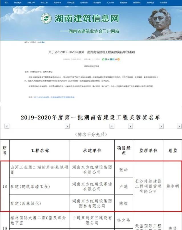 江南游戏智能总部大楼荣获芙蓉奖