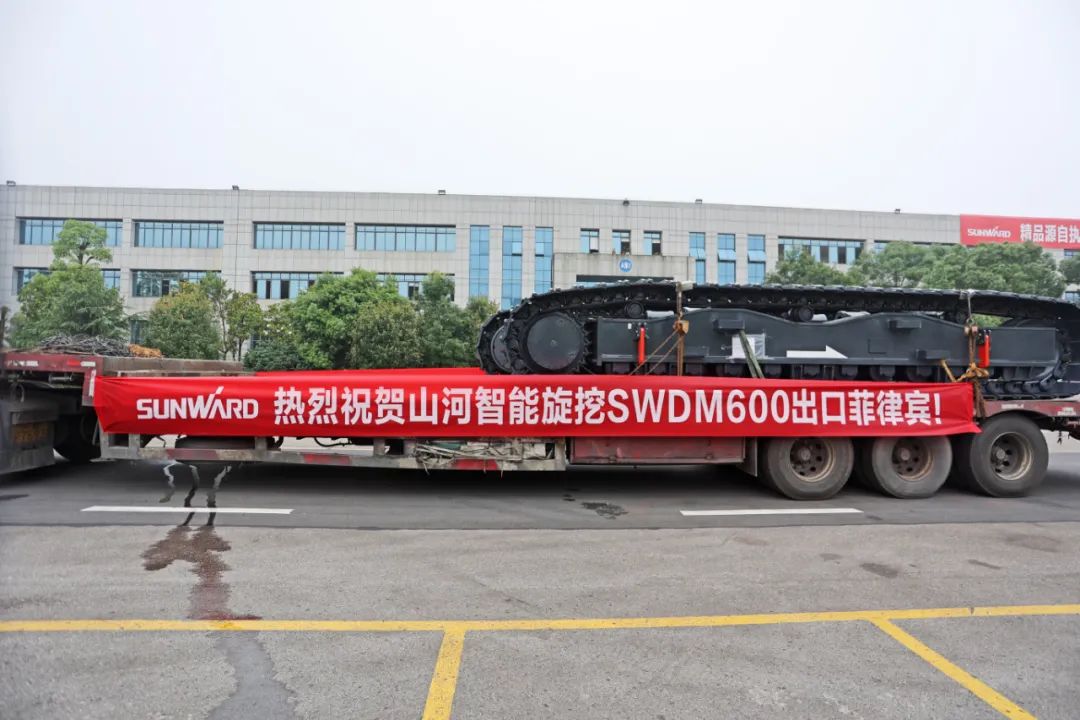 江南游戏智能最大旋挖钻机出口菲律宾，开启拓展海外市场新篇章