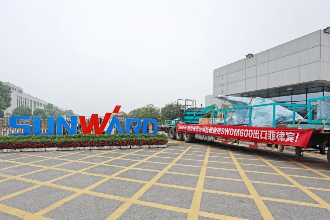 江南游戏智能最大旋挖钻机出口菲律宾，开启拓展海外市场新篇章