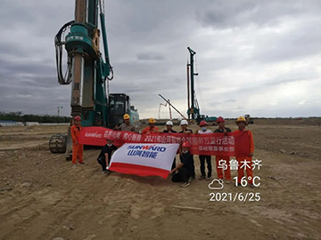 顶酷暑 走戈壁 2021年江南游戏智能全球服务万里行走进新疆