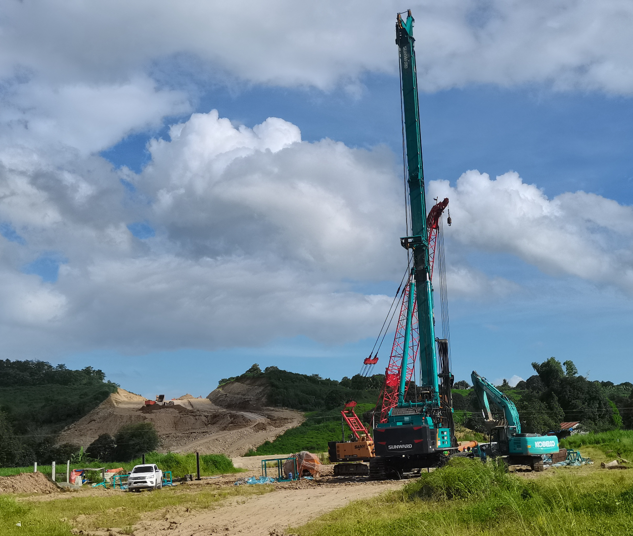 江南游戏智能最大旋挖钻机“安家”菲律宾，背后竟然还有这些故事