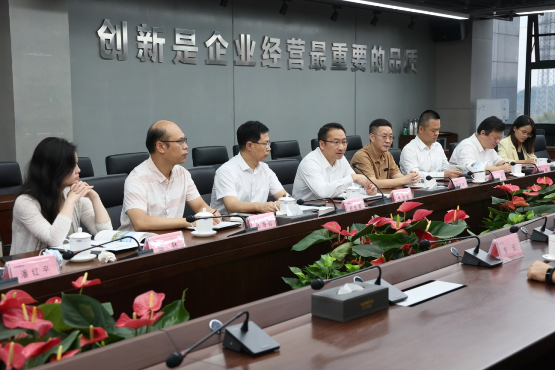广州工控副总经理张劲泉调研江南游戏智能