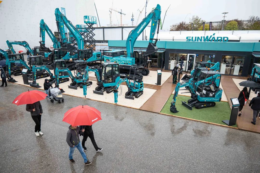 Bauma 2022 | 持续加码欧洲高端市场，“江南游戏绿”闪耀德国慕尼黑