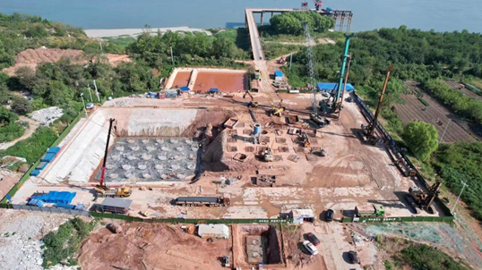 超级“桩”备实力亮剑！江南游戏智能携手武汉乐成建设攻克燕矶长江大桥复杂地层施工难题