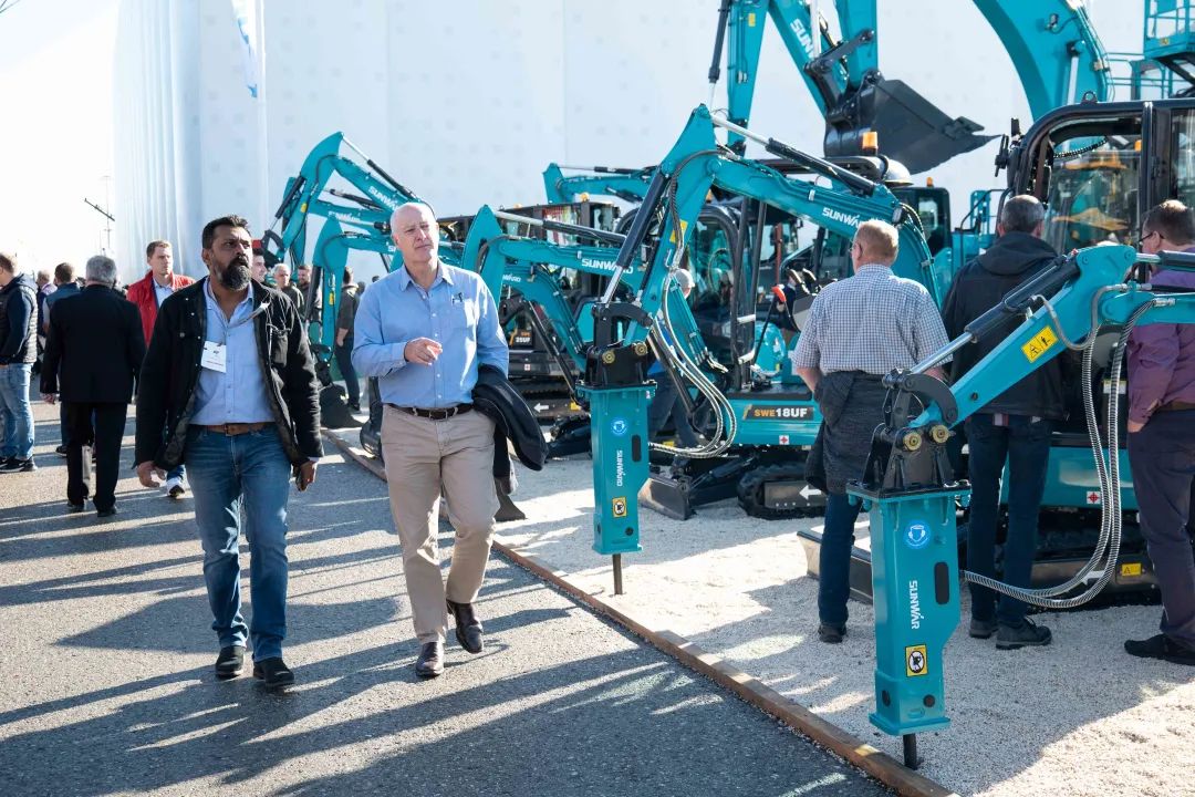 Bauma 2022 | 一组火热现场图带您重温江南游戏智能德国宝马展之旅