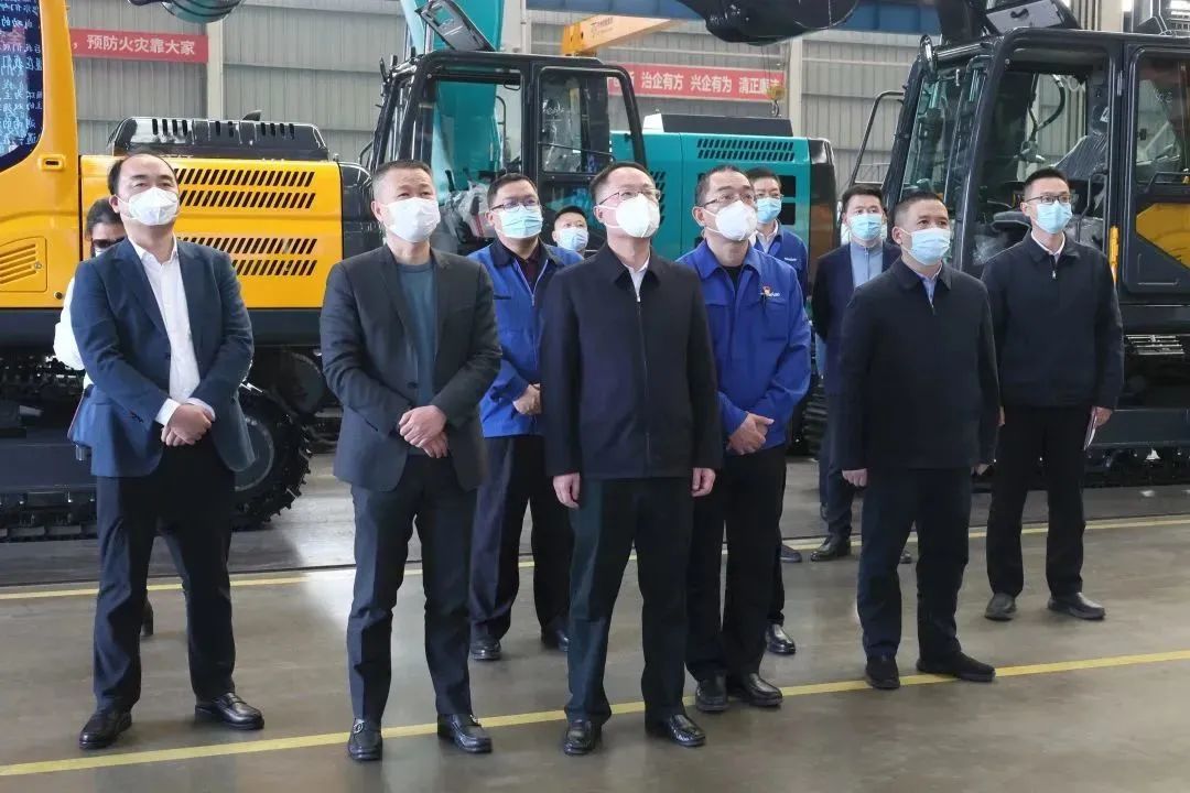 彭涛副市长督导江南游戏智能安全生产工作、开展新春慰问