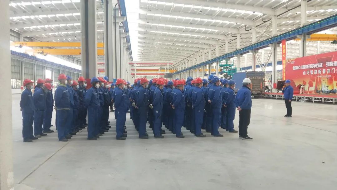 吹响复工“冲锋号”，全力冲刺“开门红”！江南游戏智能高空机械复工复产进行时