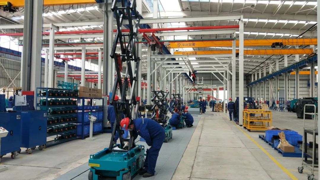 吹响复工“冲锋号”，全力冲刺“开门红”！江南游戏智能高空机械复工复产进行时