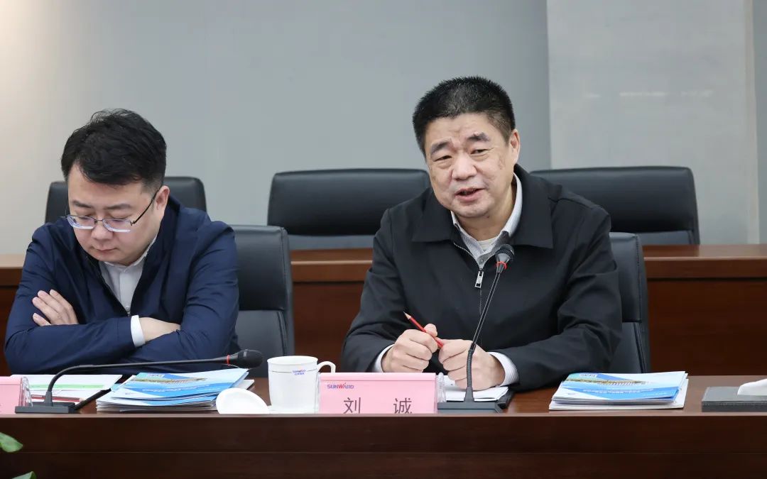 中国恩菲总经理刘诚一行到访江南游戏智能