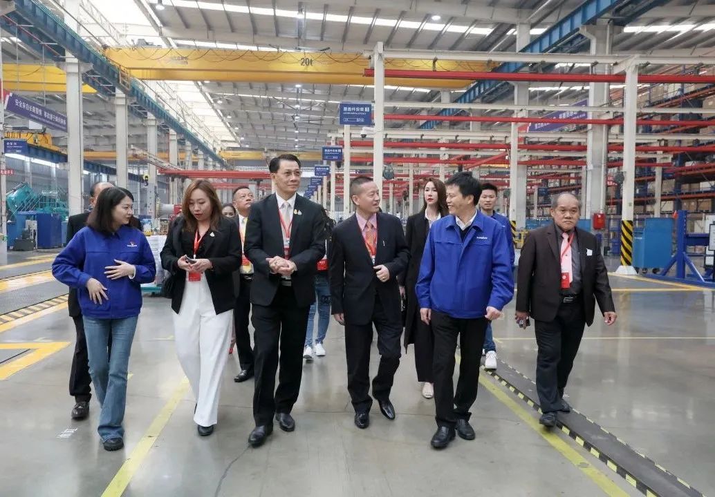 泰国代表团到访江南游戏智能