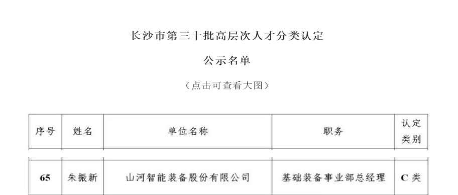 喜讯！江南游戏智能朱振新获评长沙市C类高层次人才