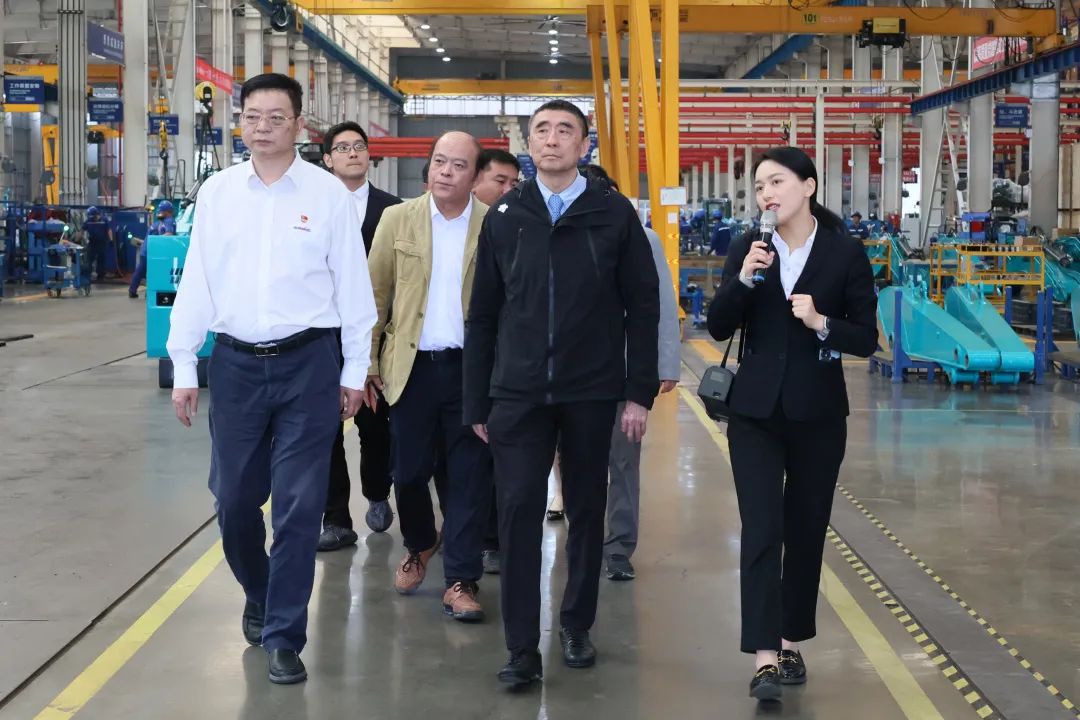 中国机械工业联合会会长徐念沙调研江南游戏智能