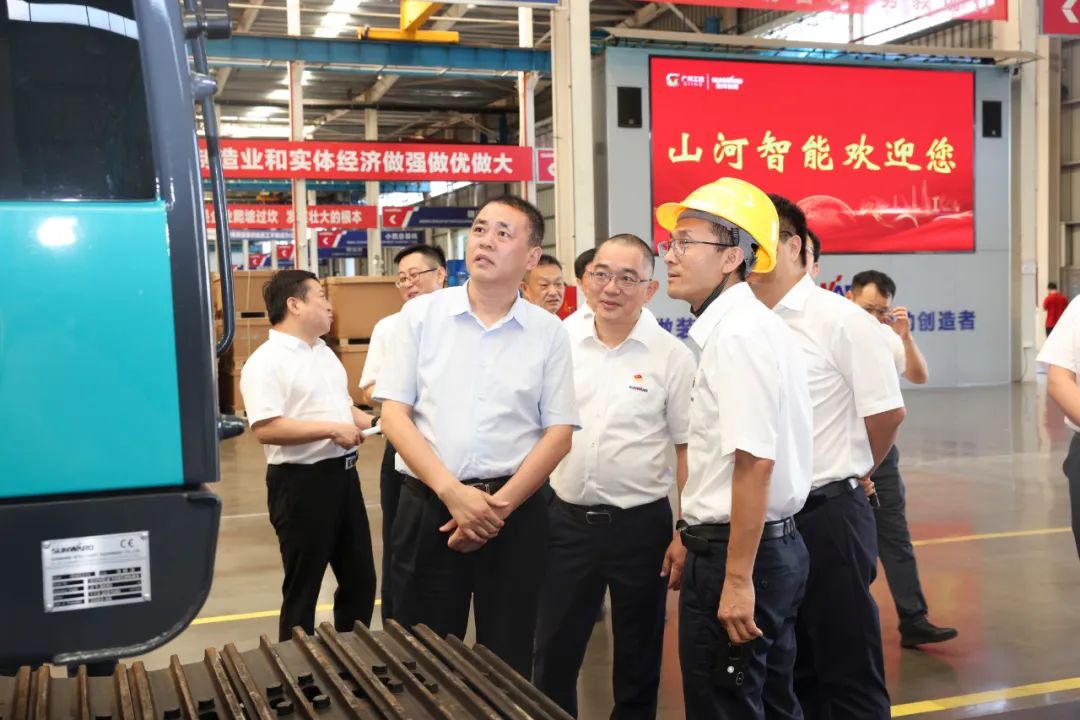 中铁城建集团党委书记、董事长申景涛到访江南游戏智能
