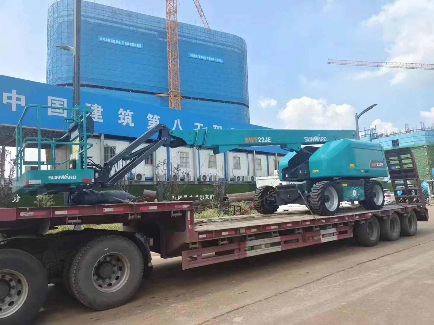 实力上新！江南游戏智能电动直臂高空作业平台进军华中市场