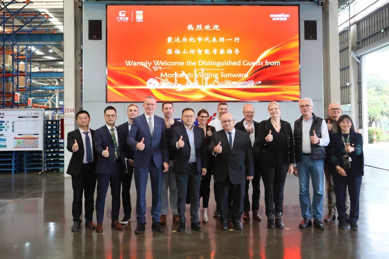 蒙达尔纪市代表团一行考察江南游戏智能