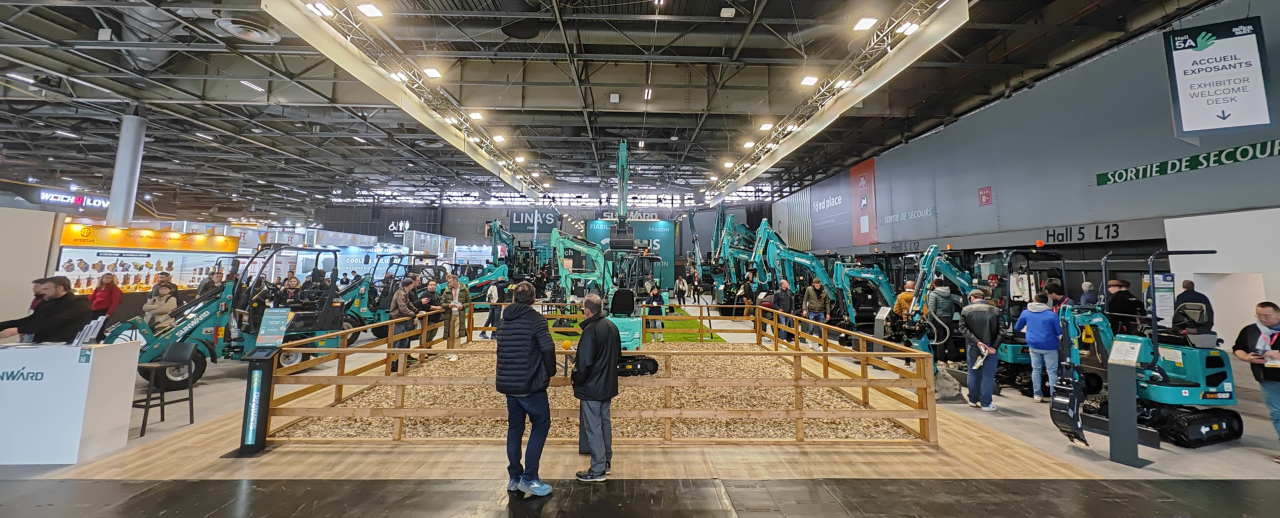 赢战INTERMAT 2024！江南游戏智能土方机械深耕全球高端市场