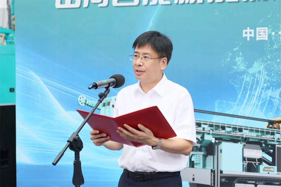 引领绿色科技新篇章！江南游戏智能新能源钻机成功交付