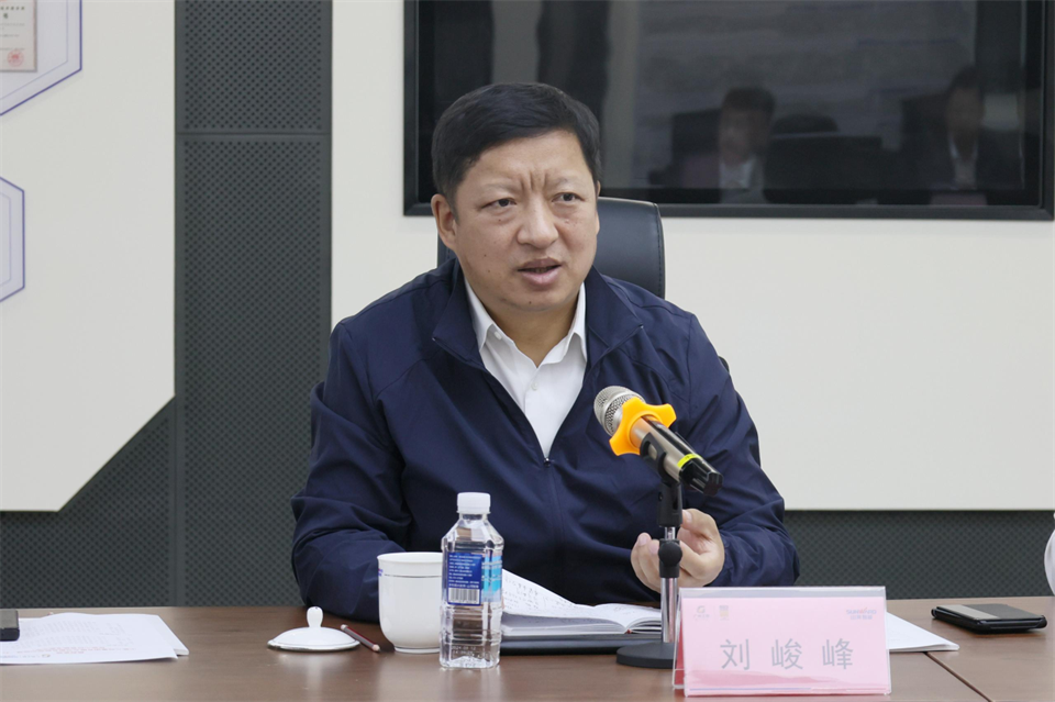 同船出海，共赢未来！中铁九局副总经理刘峻峰一行到访江南游戏智能