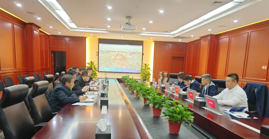 江南游戏智能董事长付向东带队拜访陕煤地质集团与陕西省煤层气钻采分公司