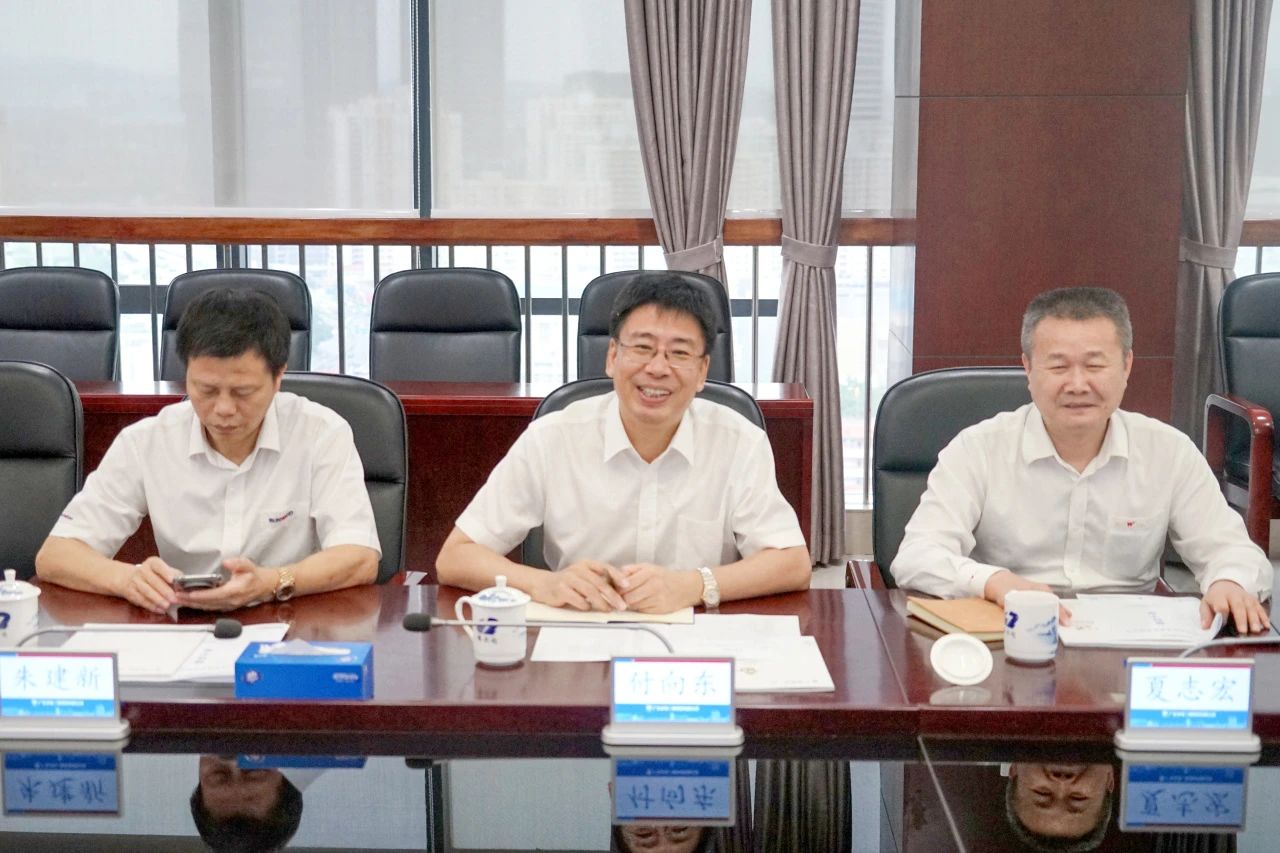 江南游戏智能董事长付向东率队拜访广东水电二局，深化合作共谋发展