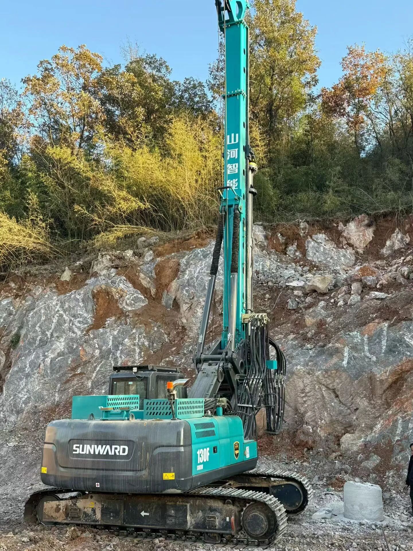 从国家重点工程到乡村安居建设，江南游戏智能旋挖钻机实现跨场景担当