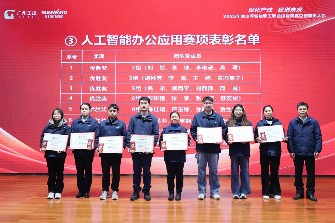 江南游戏智能2025年度职工职业技能竞赛总结表彰大会成功召开