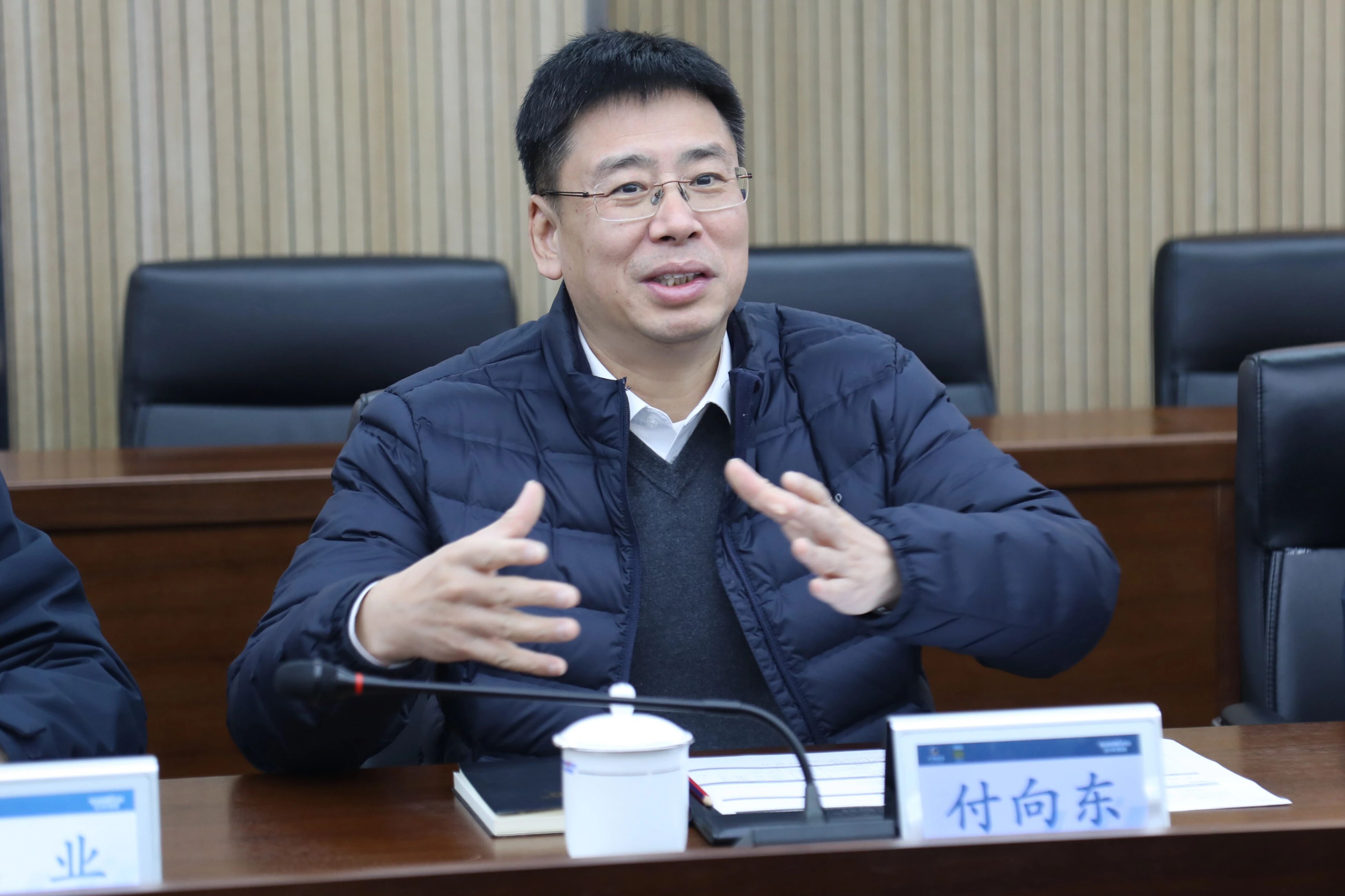 中国出口信用保险公司湖南分公司负责人蔡旺到访江南游戏智能