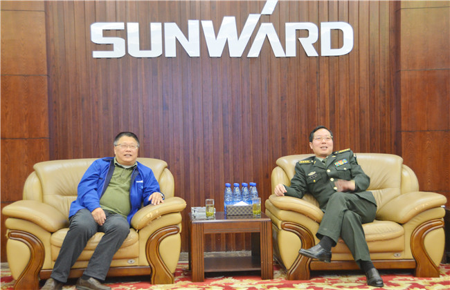 湖南省国动委综合办专职副主任胡代松考察江南游戏智能