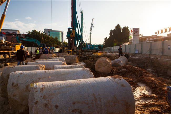 江南游戏旋挖为厦门地铁建设打通“筋脉”
