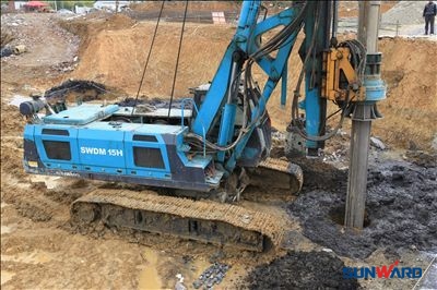 江南游戏智能旋挖钻机力破灰岩石地质