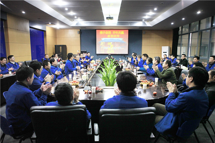 携手奋进，羊年共赢，江南游戏智能开门大吉