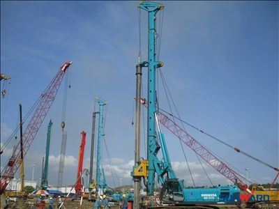 江南游戏智能旋挖钻机助力委内瑞拉中央电厂建设