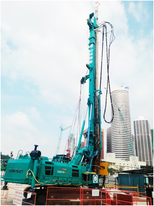 江南游戏智能大型地基固化设备扎根新加坡