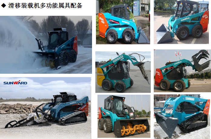 江南游戏智能滑移装载机中标北京市政项目