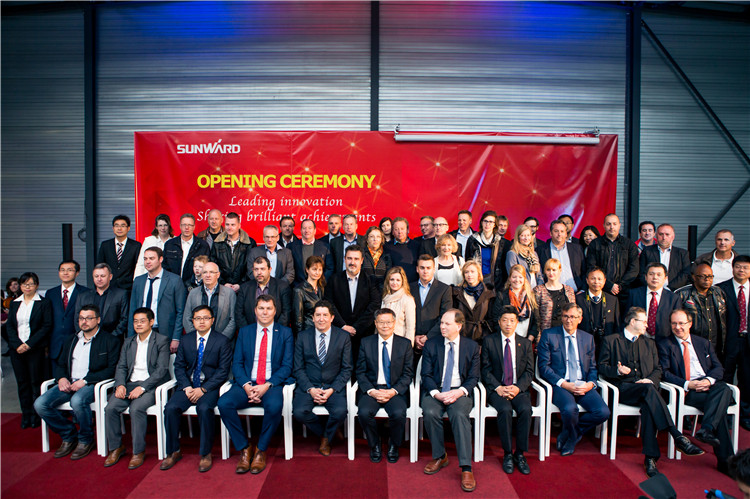 江南游戏智能比利时子公司—江南游戏欧洲重工隆重开业