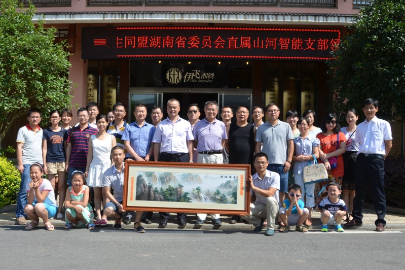 民盟江南游戏智能支部活动彰显“针”功夫